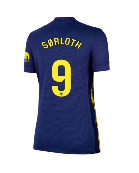 Atletico Madrid Alexander Sorloth #9 Maglia Gara Trasferta Repliche 2025-26 Donna Maniche Corte